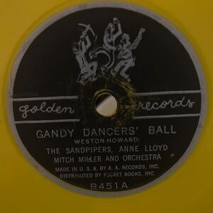 Golden Records Vinyl - Gandy Dancers' Ball & Shrimp boat VTG vinyl rare